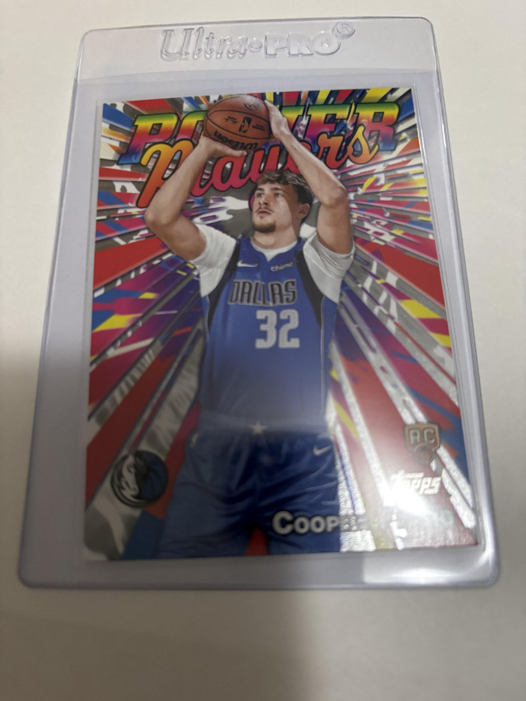 2025 Topps Cooper Flagg Power Players RC #PP-16 Dallas Mavericks Rookie