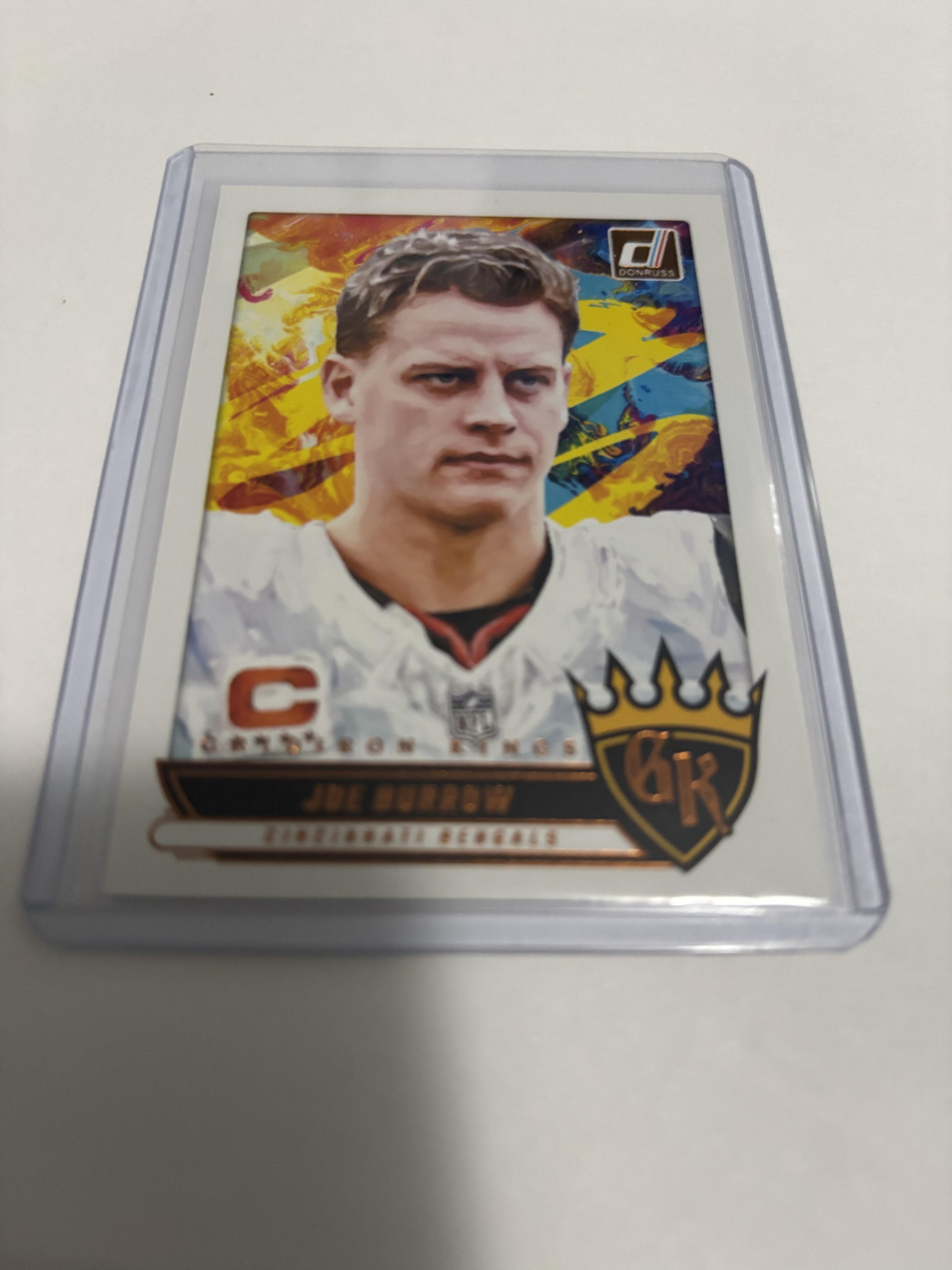 2025 Donruss Joe Burrow Gridiron Kings #GK-JBW Cincinnati Bengals Insert