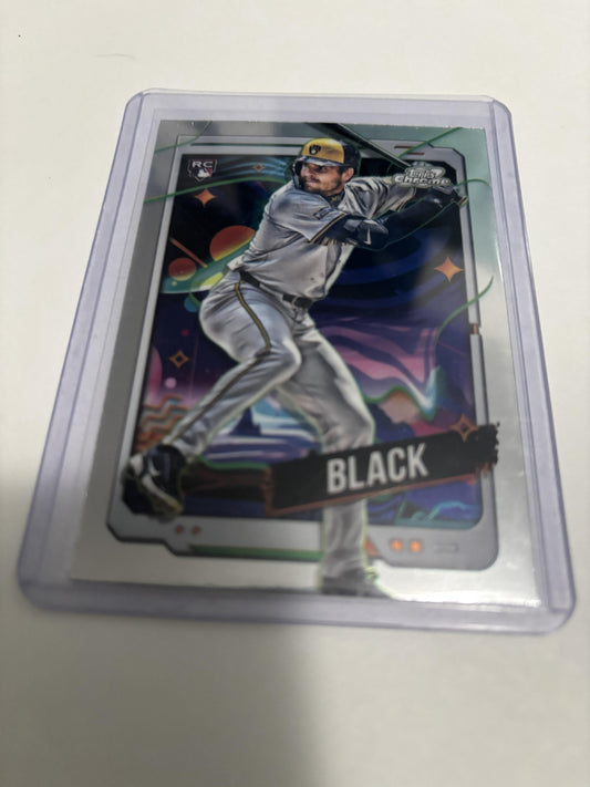 2024 Topps Cosmic Chrome Tyler Black RC #157 Milwaukee Brewers Rookie