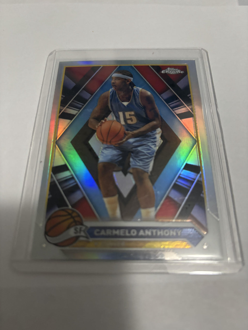 2023-24 Topps Chrome #27 Carmelo Anthony Refractors