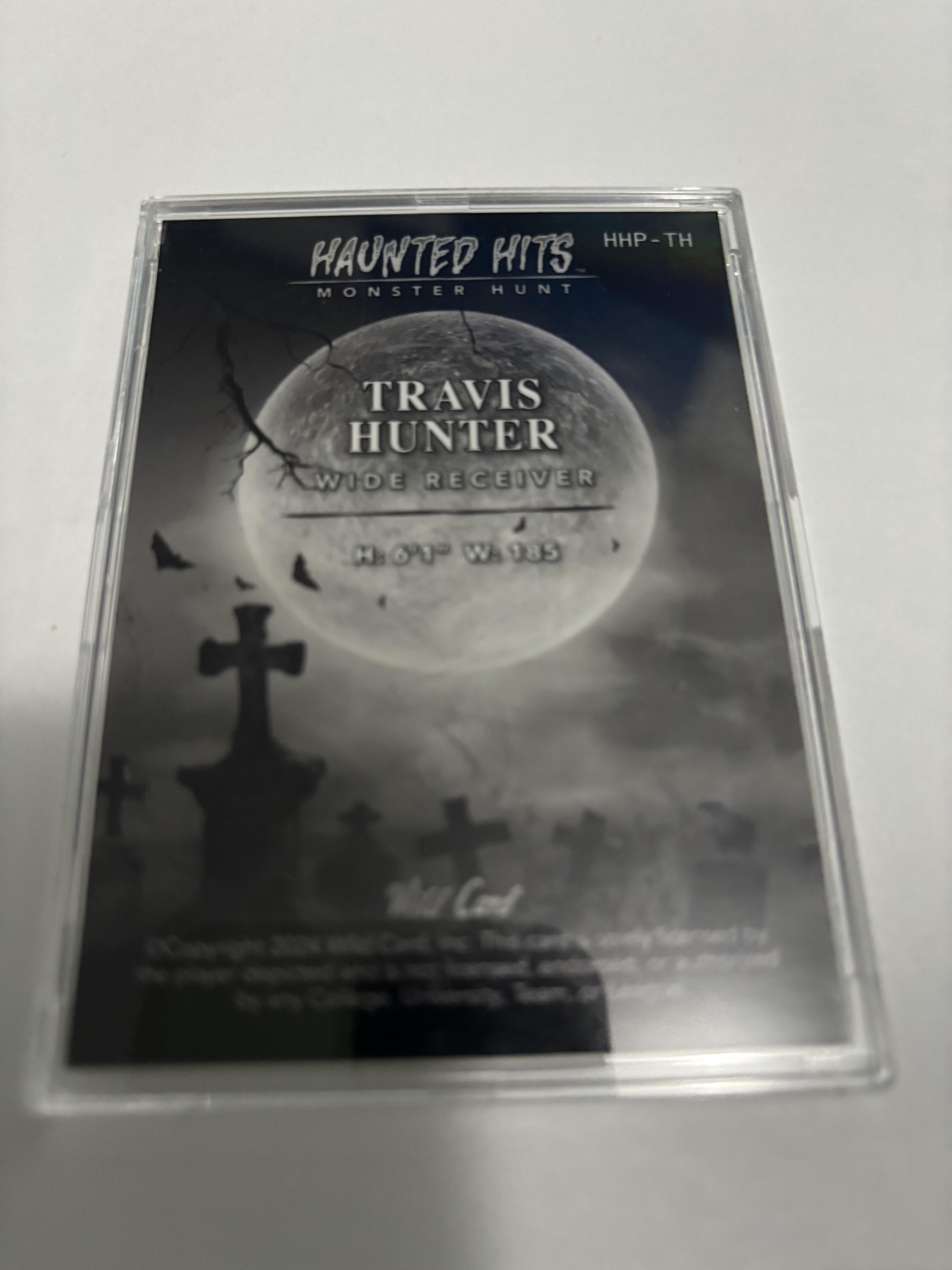 2024 Wild Card Haunted Hits Travis Hunter 2/2 Two Monster Hunt  Colorado