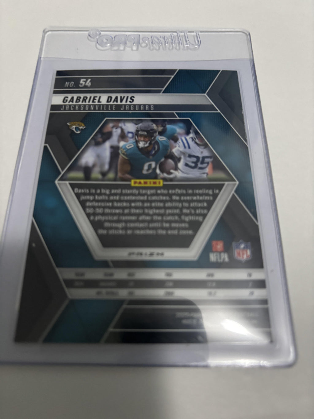 2025 Panini Mosaic Gabriel Davis Purple Circles Prizm #54 Jaguars SSP