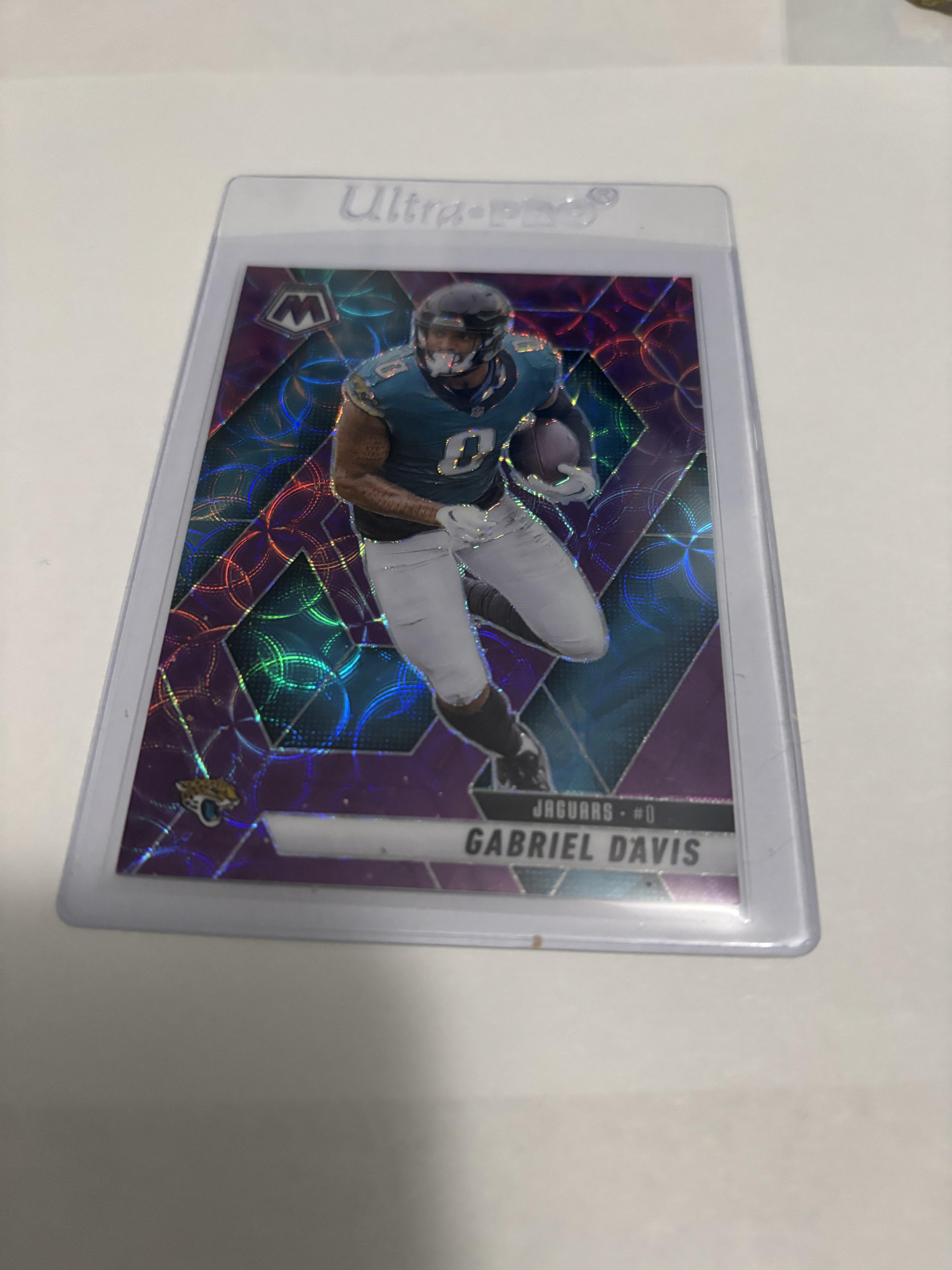 2025 Panini Mosaic Gabriel Davis Purple Circles Prizm #54 Jaguars SSP