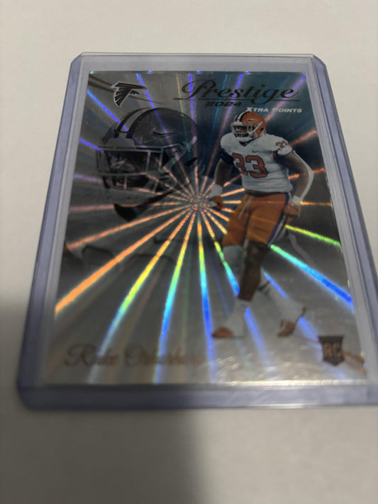 2024 Panini Prestige Ruke Orhorhoro Xtra Points Sunburst Rookie RC #340 Falcons