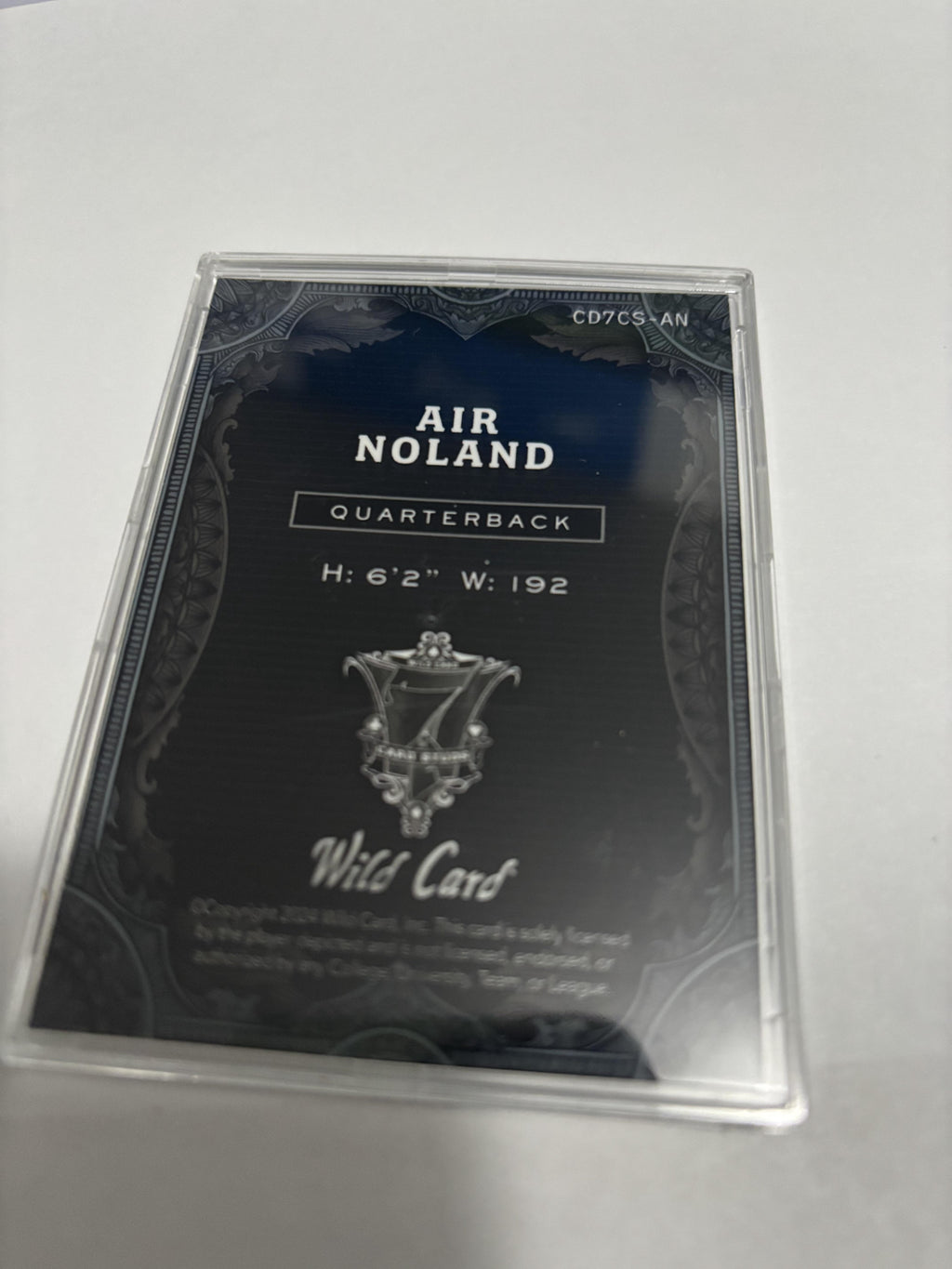 2024 Wild Card Card Studs Air Noland 2/2 Two Ohio State QB SSP Rare