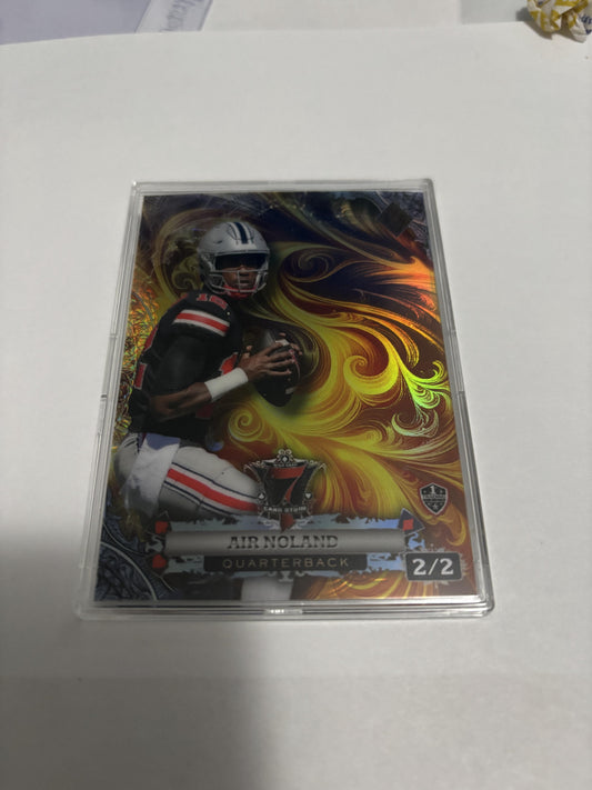 2024 Wild Card Card Studs Air Noland 2/2 Two Ohio State QB SSP Rare