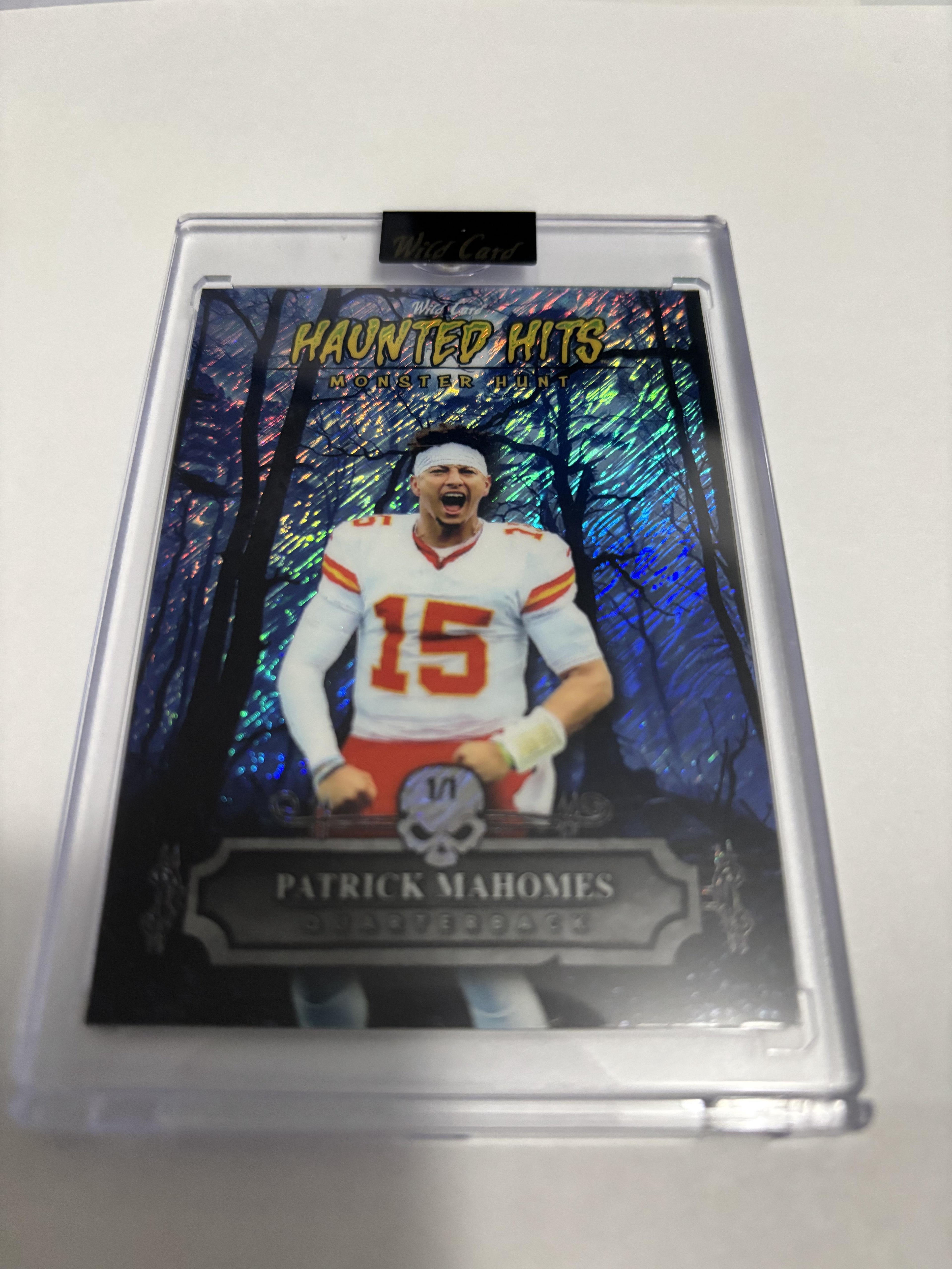 2025 Wild Card Haunted Hits Patrick Mahomes 1/1 One of One Monster Hunt SSP