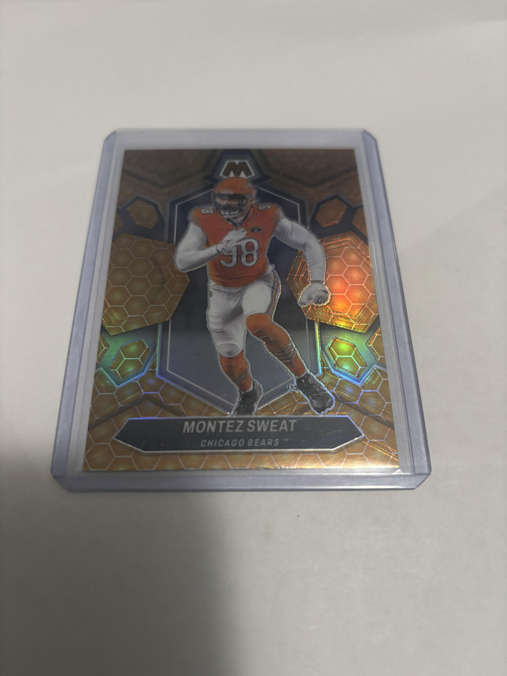 2024 Panini Mosaic Montez Sweat #41 Honeycomb Prizm SSP Case Hit Bears