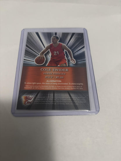 2022 Wild Card Alumination Cole Swider Rookie Autograph #_COSW Silver RC