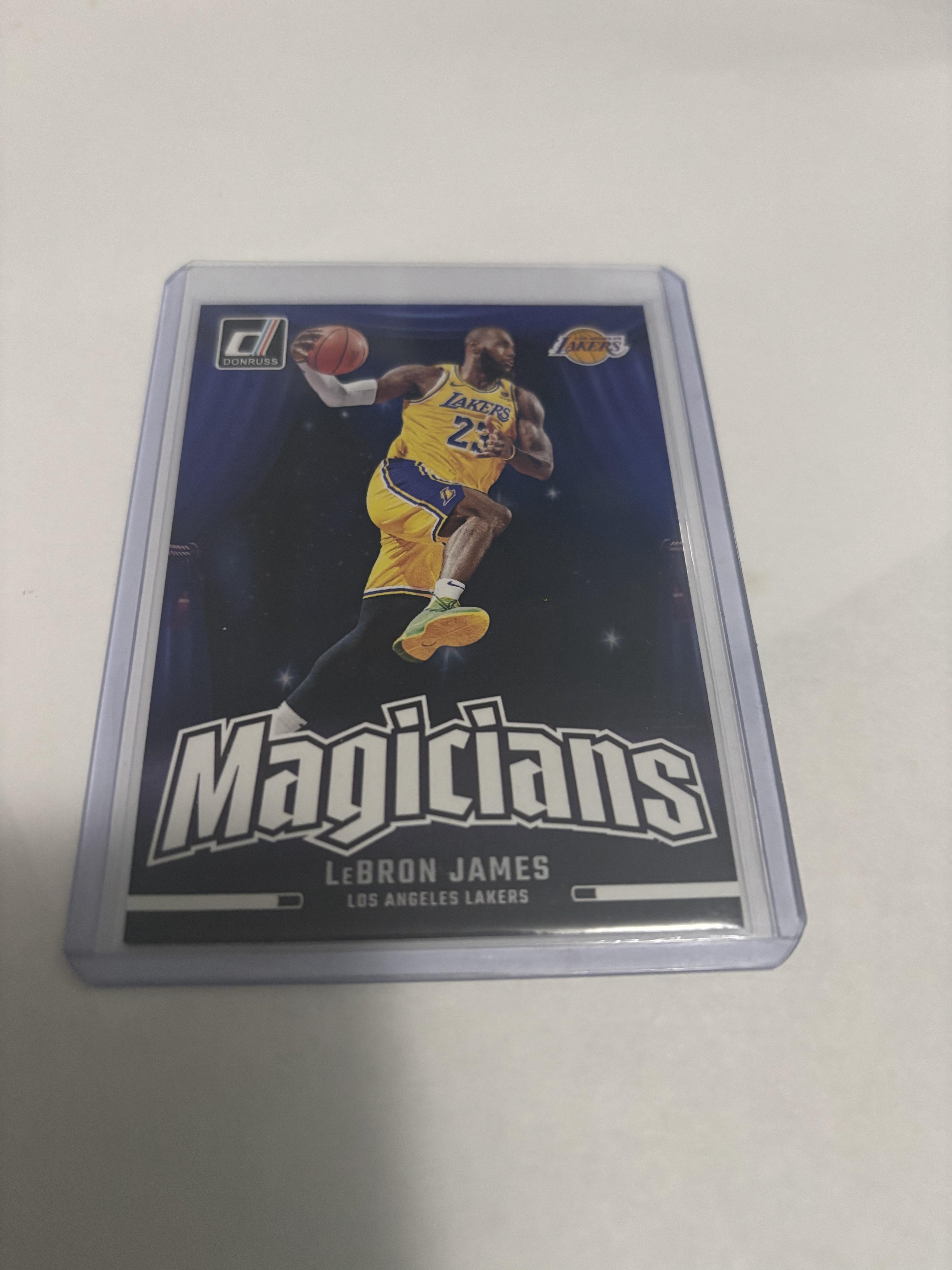 2024-25 Donruss LeBron James Magicians #1 Lakers Insert