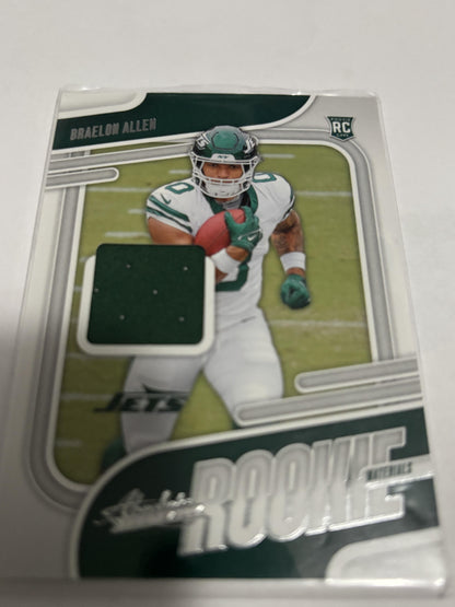 2024 Panini Absolute #ARM-BAN Braelon Allen Absolute Rookie Materials