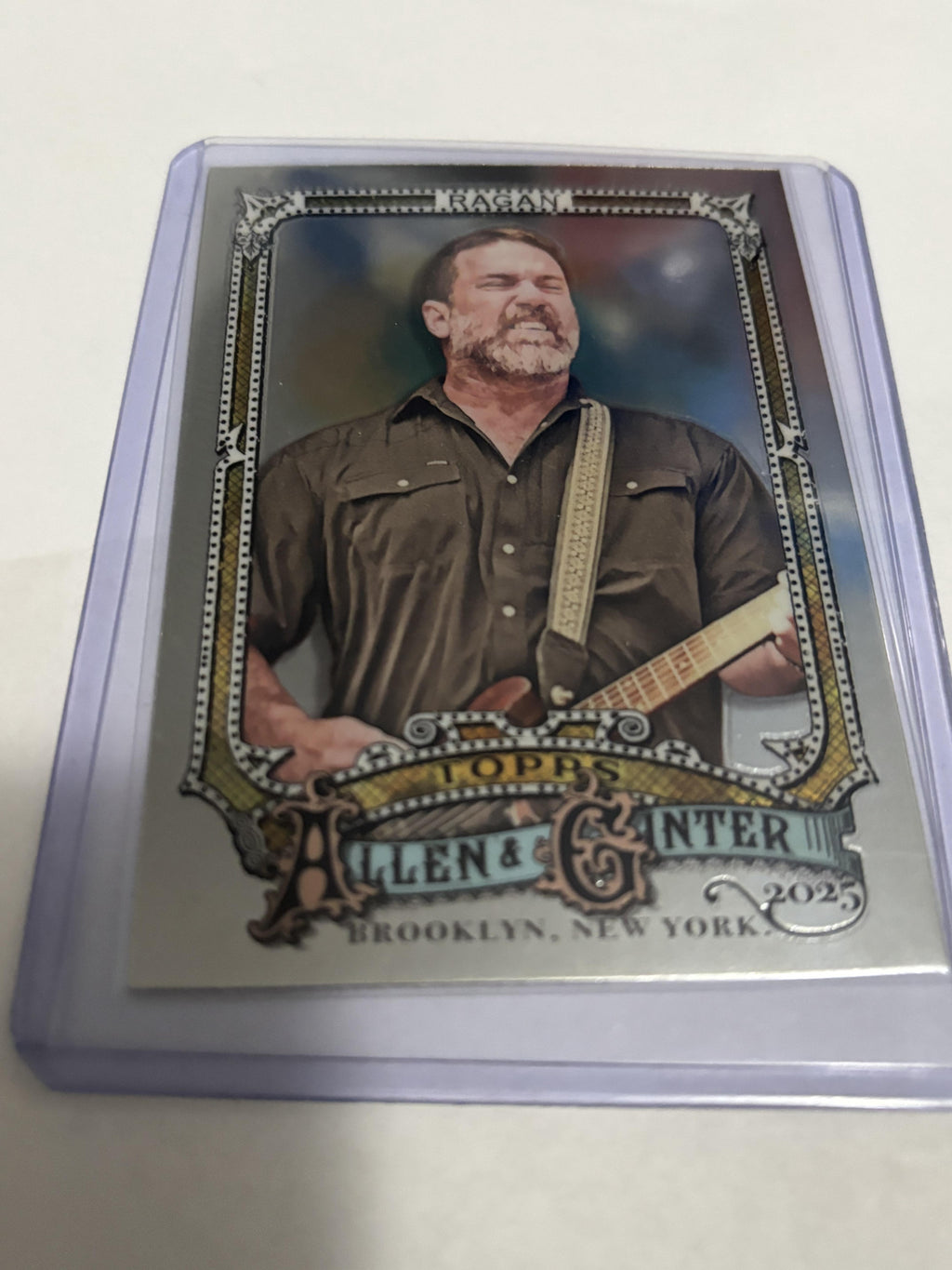 2025 Topps Allen & Ginter #279 Chuck Ragan Chrome Refractor