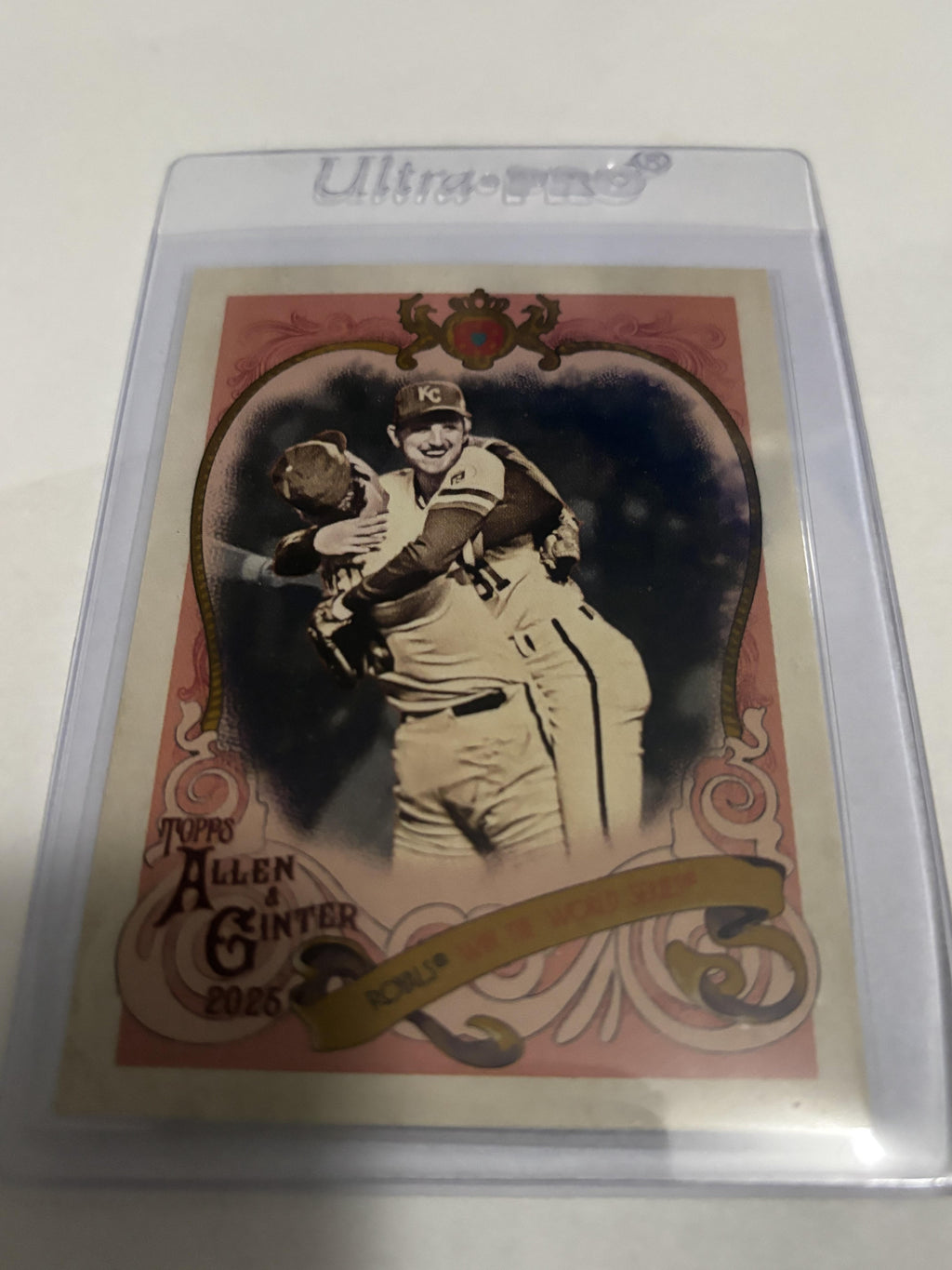 2025 Topps Allen & Ginter Bret Saberhagen Sweet Victory #SV-37 Royals