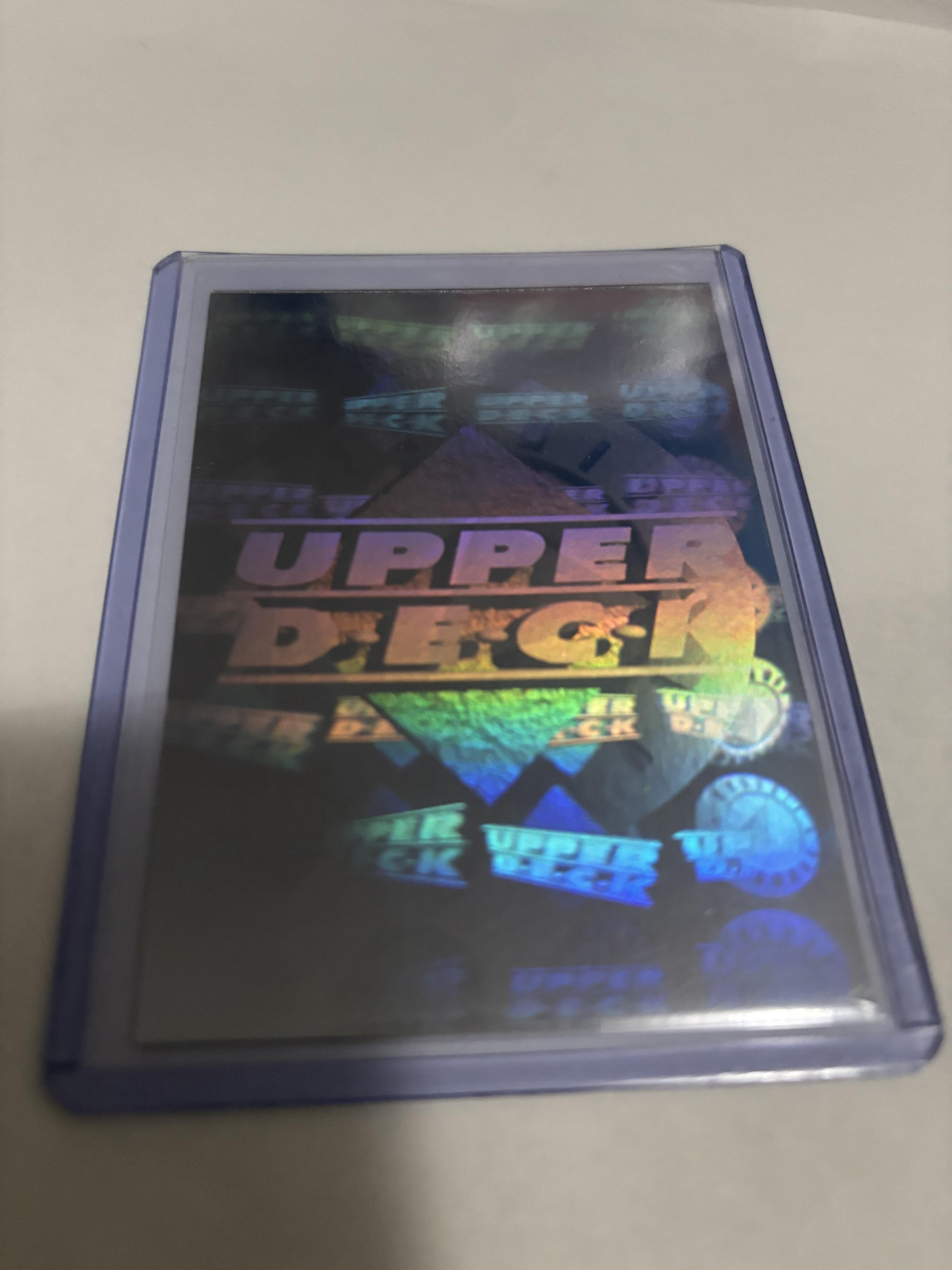 1993 Upper Deck The Valiant Era Logo Hologram Rare Insert Card Vintage