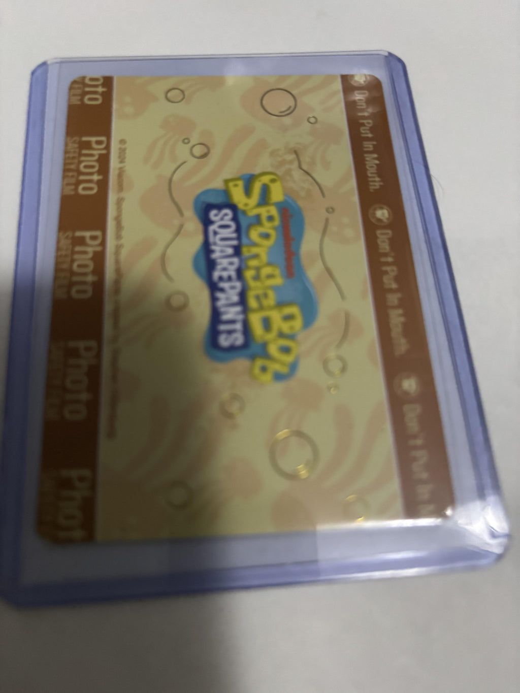 SpongeBob SquarePants Patrick CP Card SBSP-CP-004 Foil Rare Kayou Bilibili