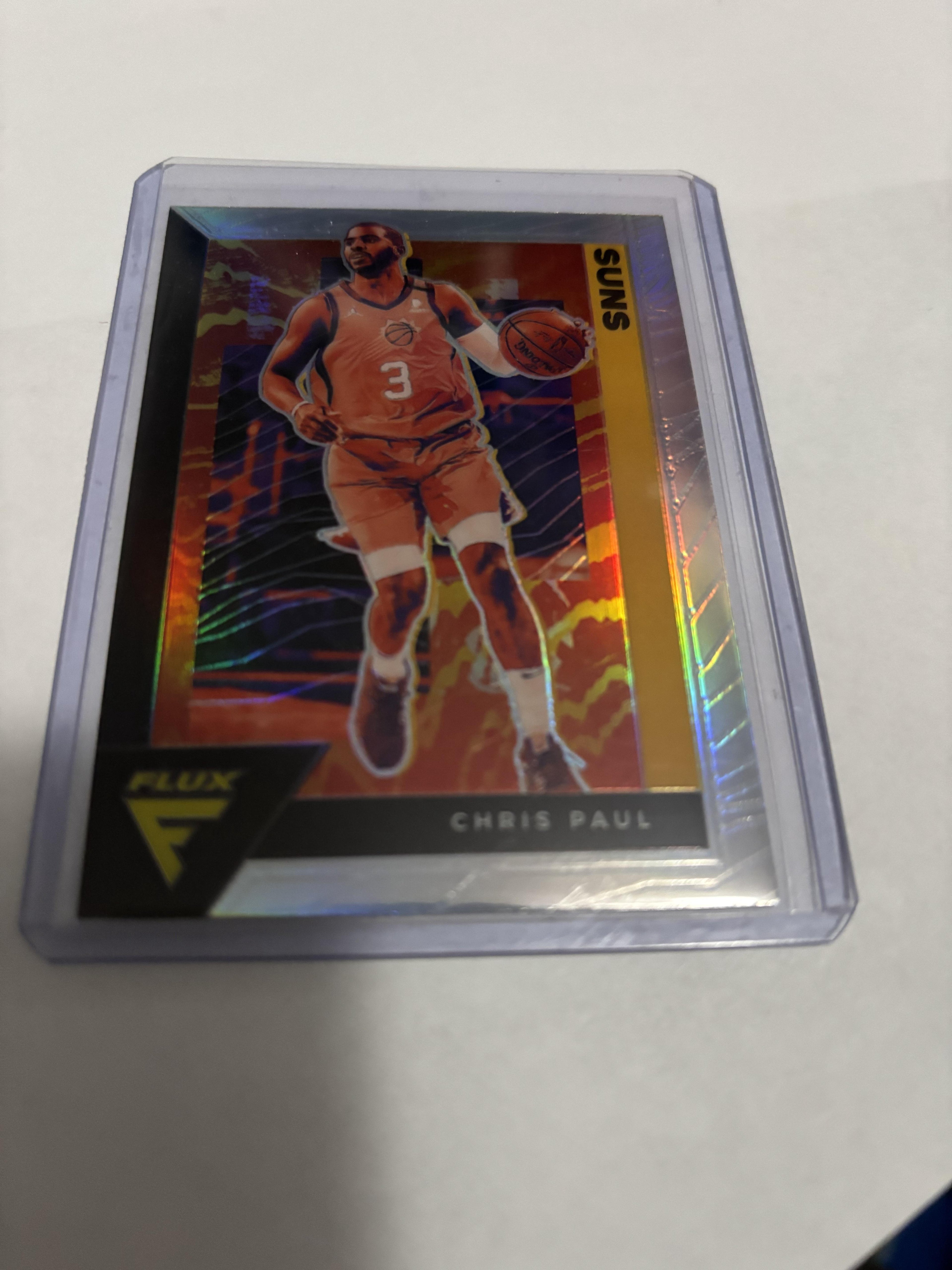 2021-22 Panini Flux Chris Paul Silver Prizm #139 Phoenix Suns Card