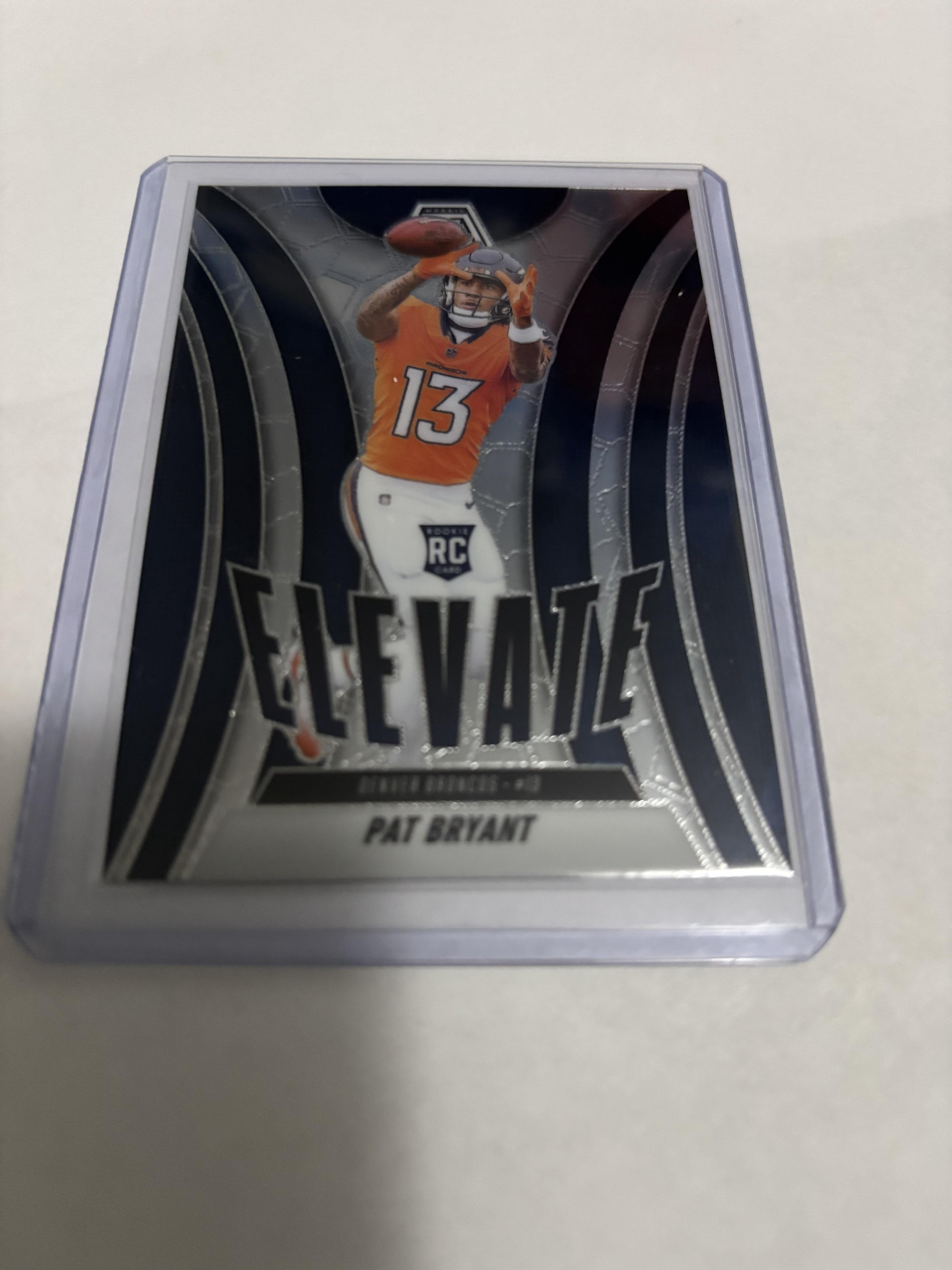 Pat Bryant 2025 Panini Mosaic Elevate #4 Rookie RC Denver Broncos