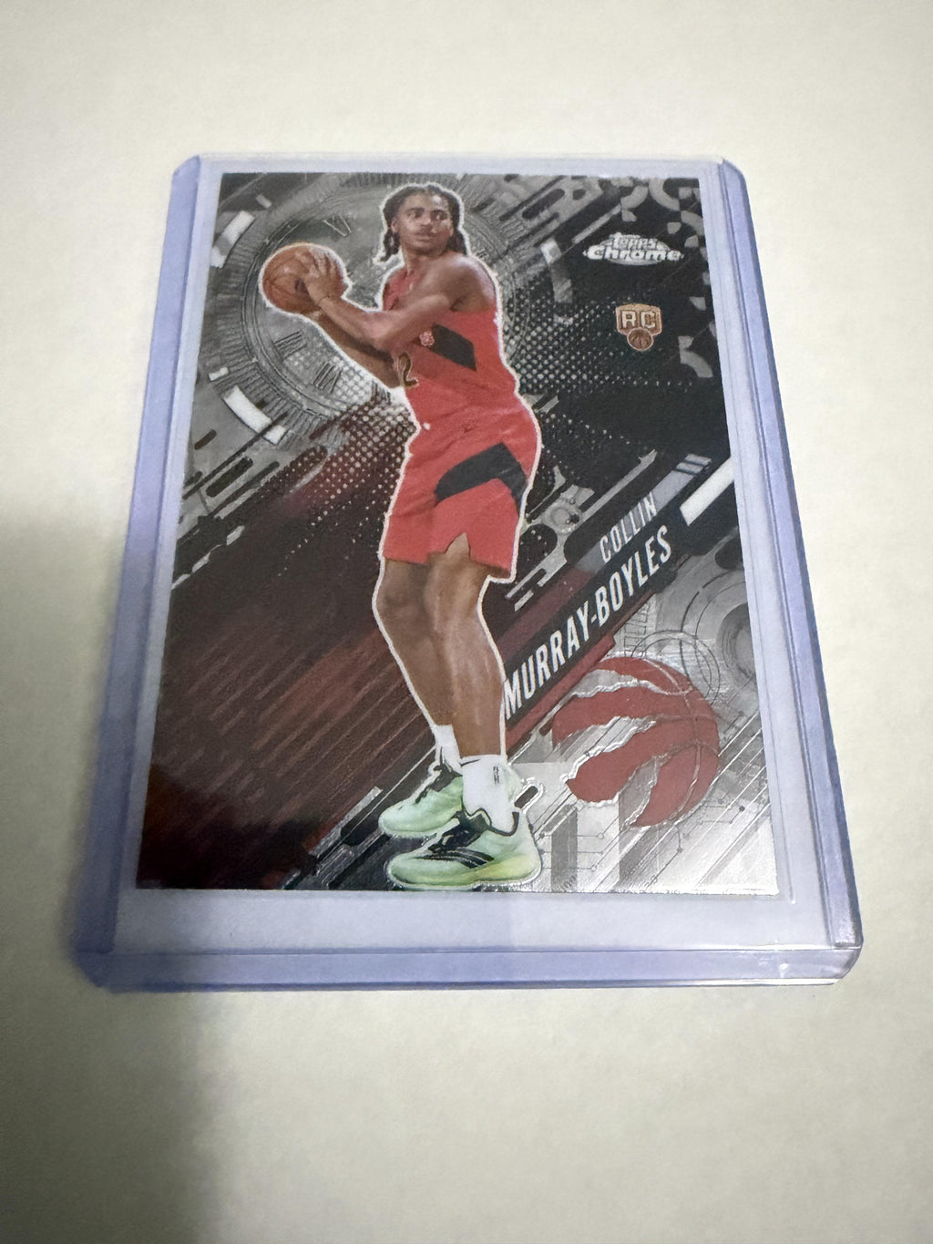 2025 Topps Chrome Collin Murray-Boyles Go Time RC GT-23 Raptors