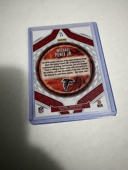 2025 Panini Phoenix Michael Penix Jr. Paragon No. 17 Falcons SP