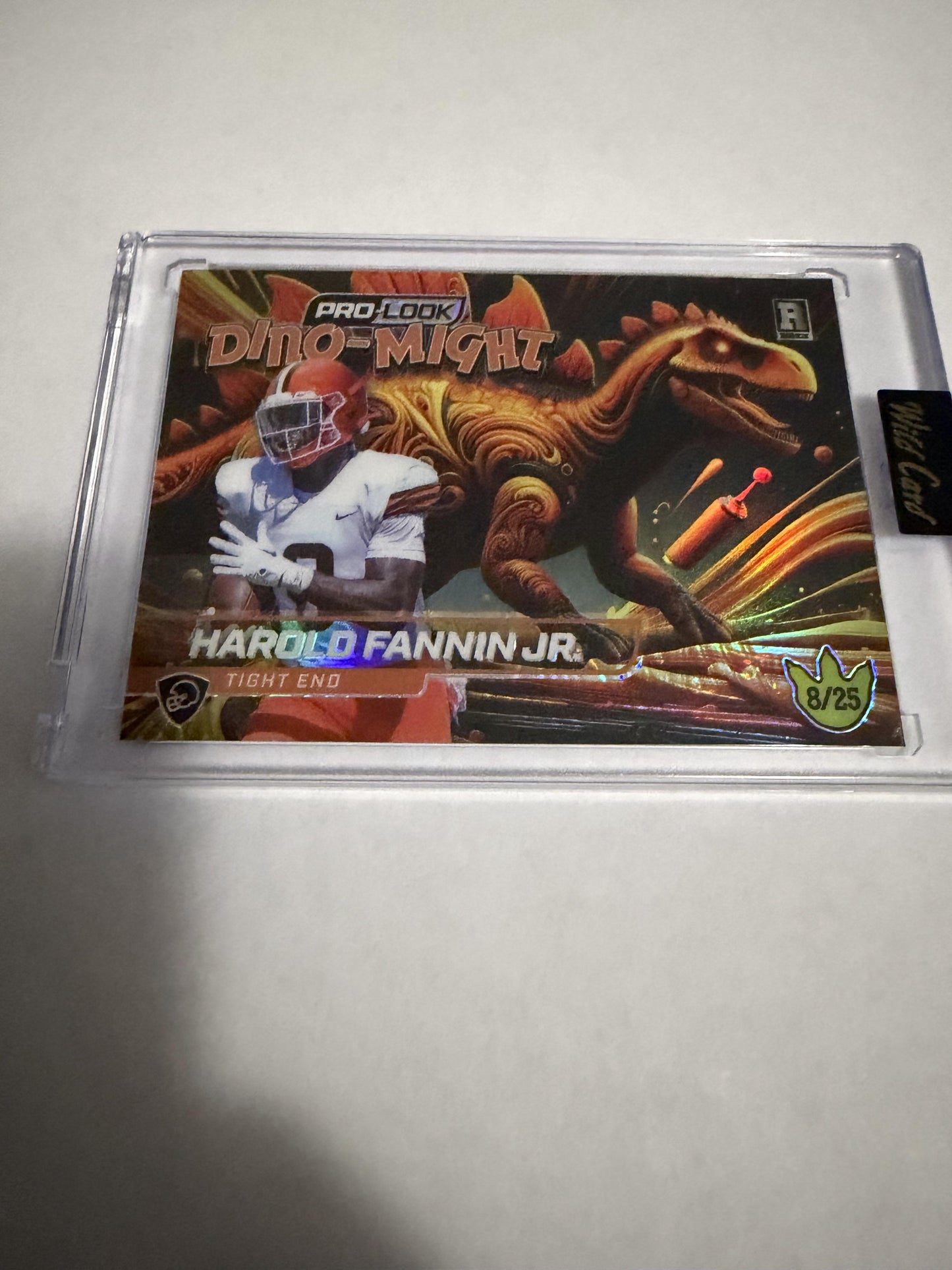 2025 Wild Card Dino-Might Harold Fannin Jr. /25 Pro-Look Alumination RC