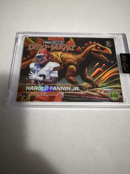 2025 Wild Card Dino-Might Harold Fannin Jr. /25 Pro-Look Alumination RC