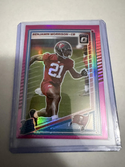 2025 Donruss Optic Benjamin Morrison Pink Optic Preview Rated Rookie #361