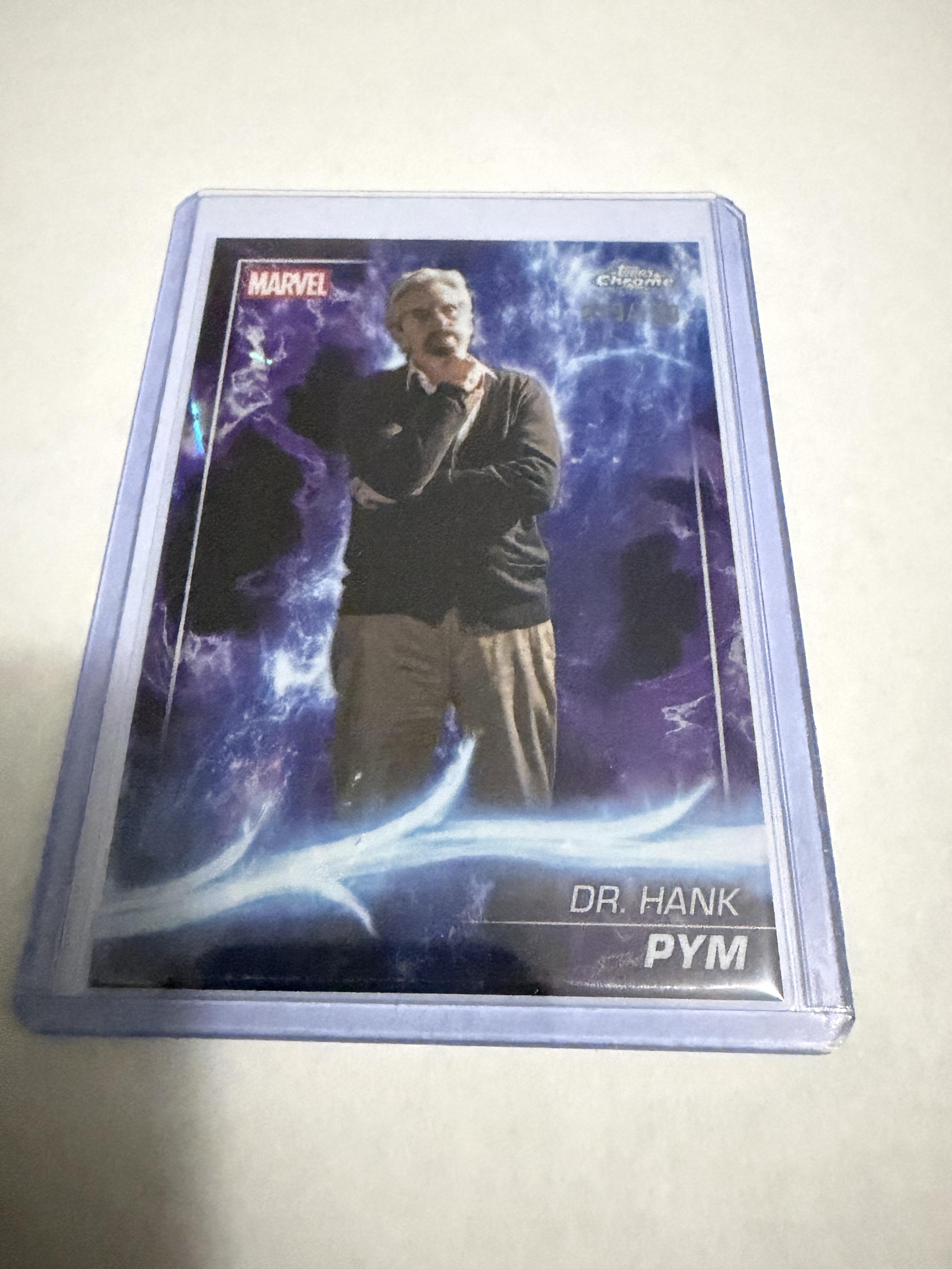 2025 Topps Chrome Marvel Studios Dr Hank Pym #58 Agatha Lava Refractor /150 MCU
