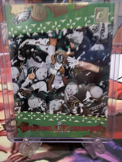 2025 Panini Donruss Philadelphia Eagles Super Bowl LIX Champions SSP #1