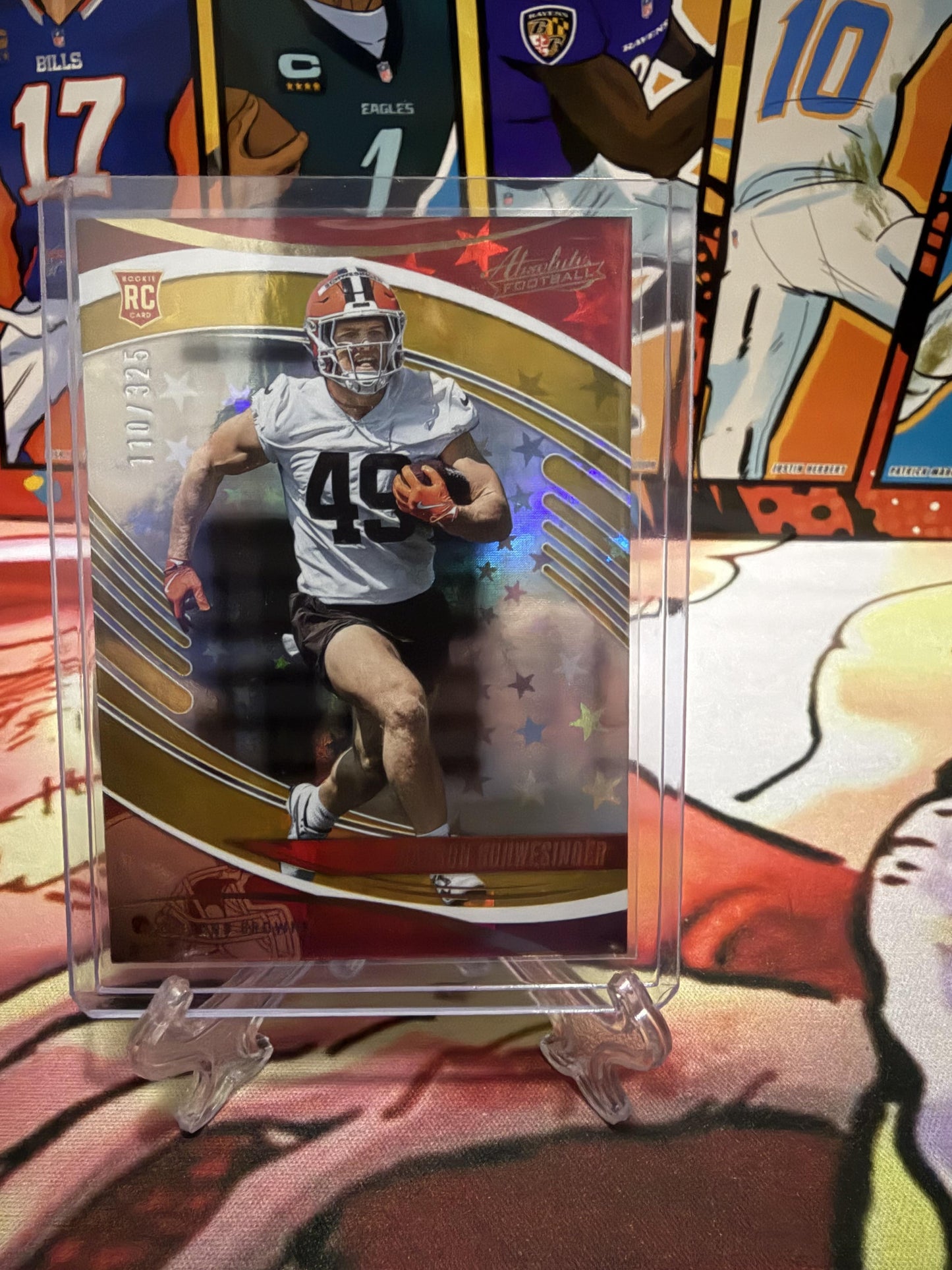 2025 Panini Absolute Carson Schwesinger Rookie RC Stars Parallel /325 #112