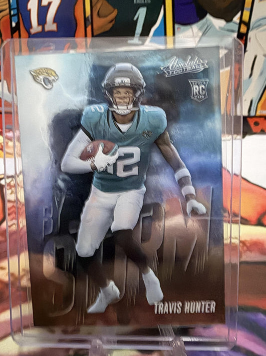 2025 Panini Absolute Travis Hunter By Storm Rookie RC #17 Jaguars
