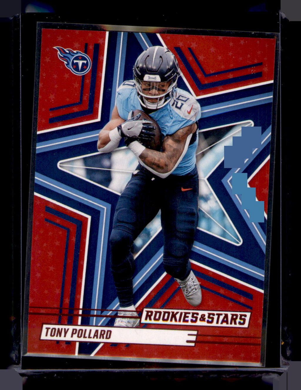2025 Panini Rookies & Stars Tony Pollard Red Parallel #86 Tennessee Titans