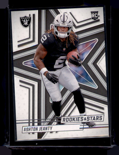 2025 Panini Rookies & Stars Ashton Jeanty RC Rookie #106 Las Vegas Raiders