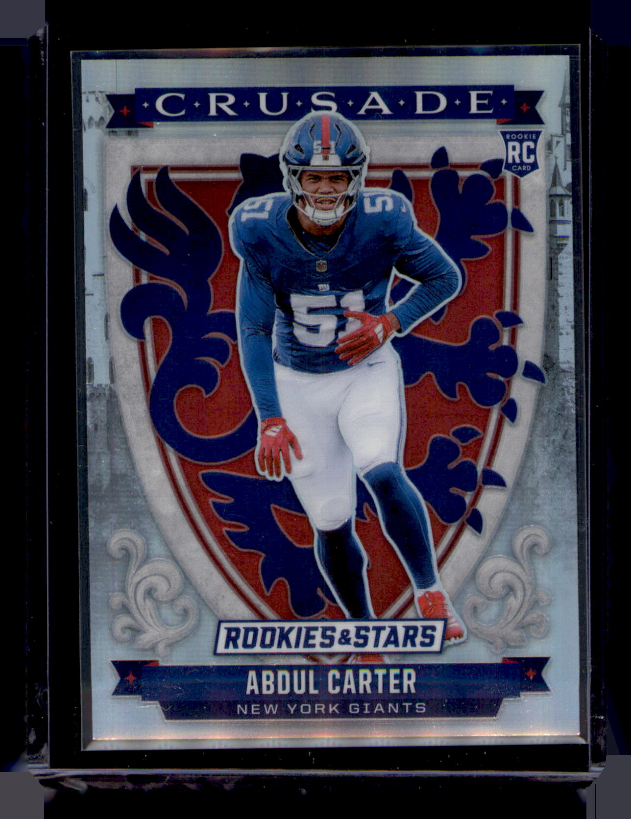 2025 Panini Rookies & Stars Abdul Carter Crusade Prizm RC #24 Giants