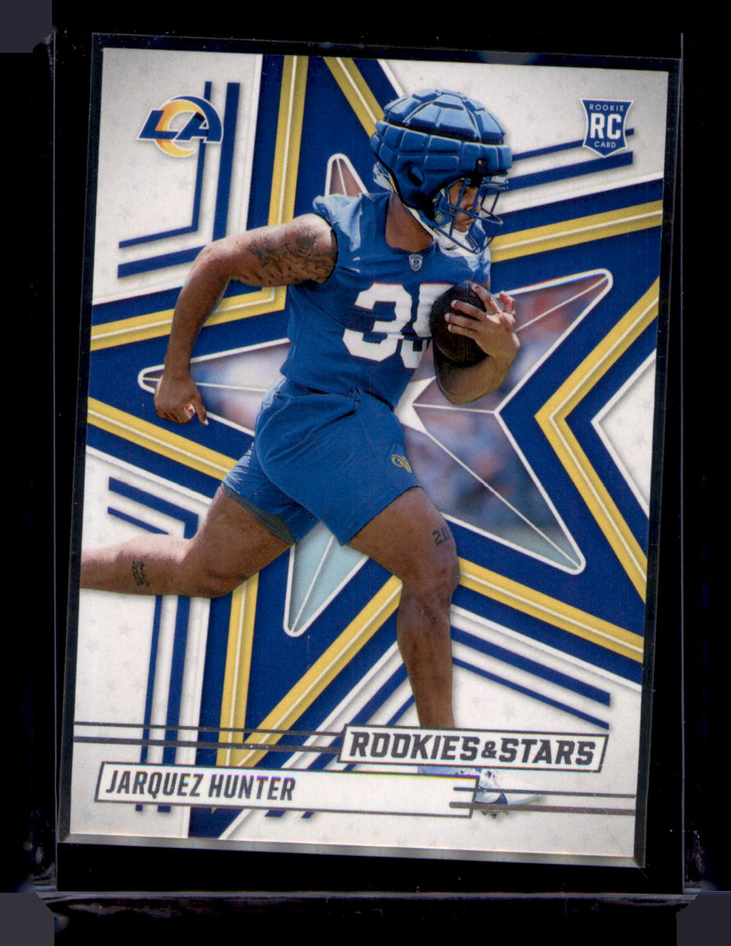 2025 Panini Rookies & Stars Jarquez Hunter RC #136 Rams RB