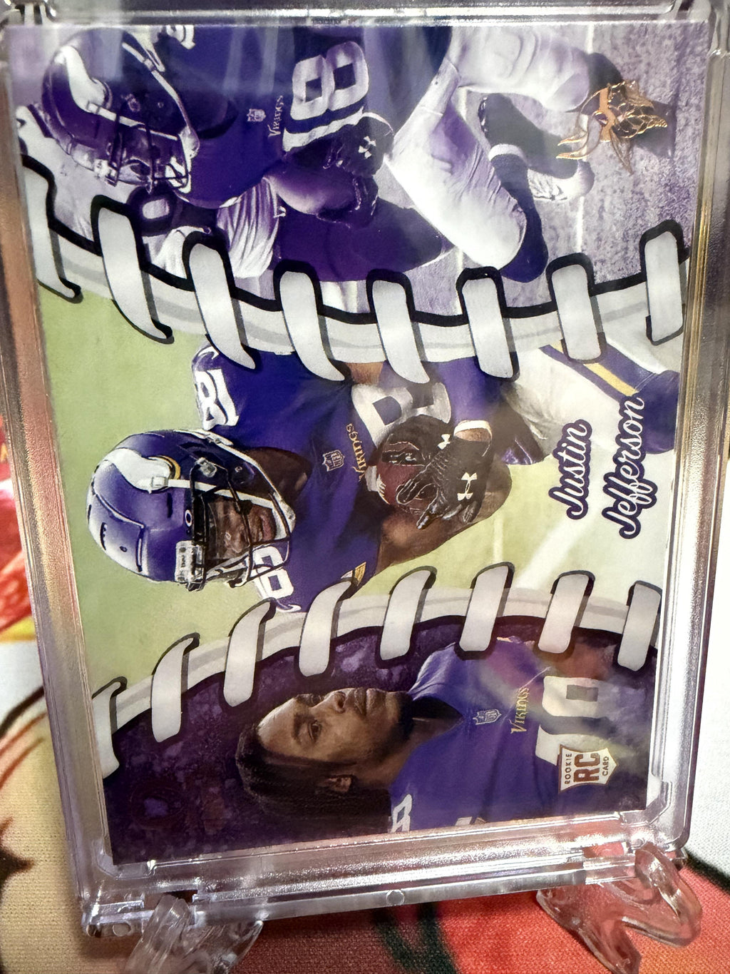 2020 Panini Chronicles Omega Justin Jefferson RC #O-14 Rookie Minnesota Vikings