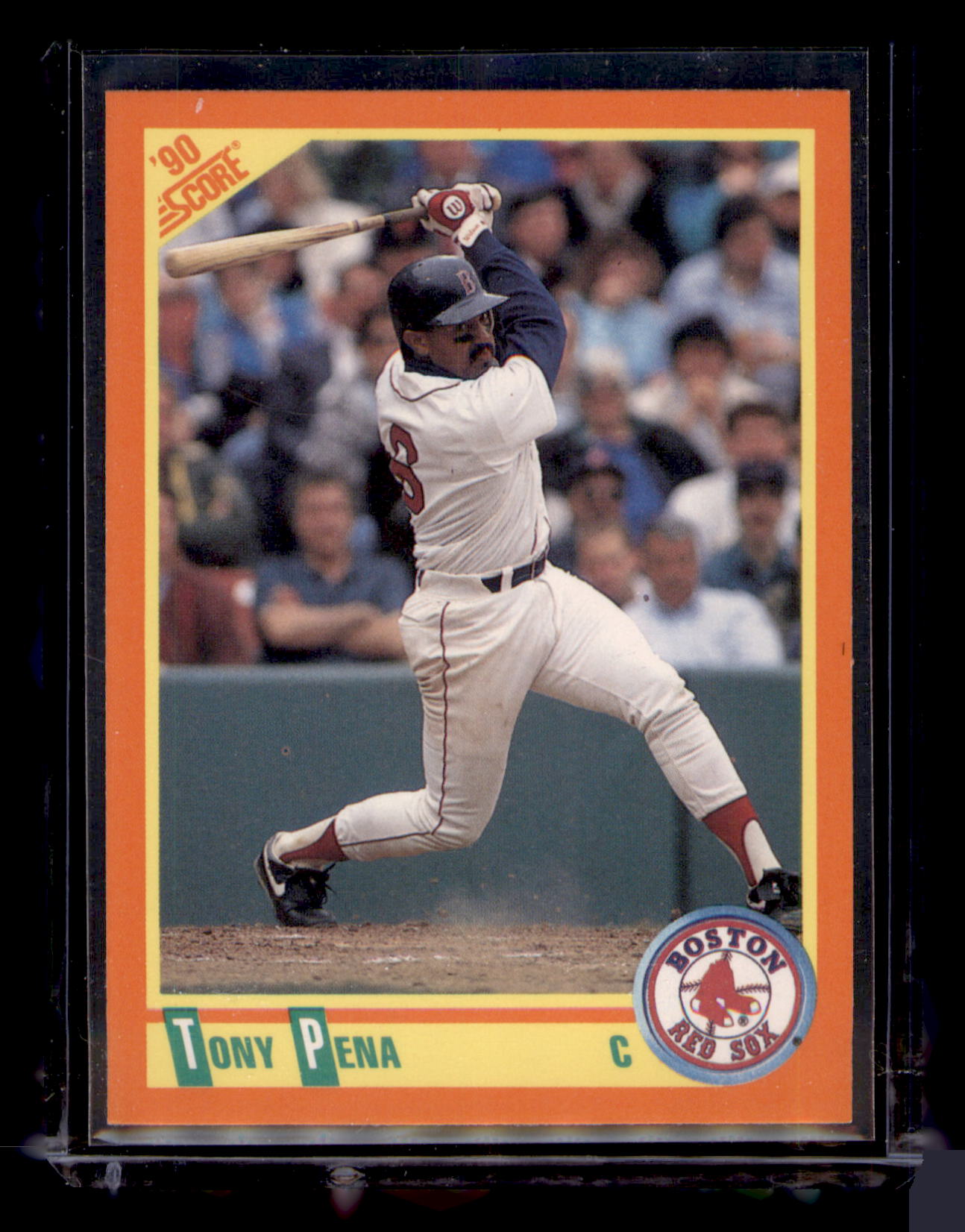 1990 Score Rookie & Traded Tony Pena #7T Boston Red Sox Catcher