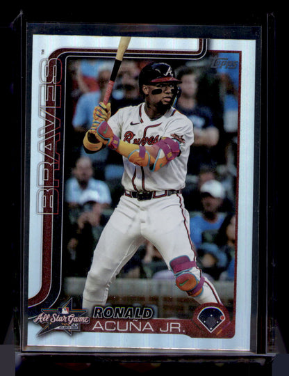 2025 Topps Update Ronald Acuna Jr All-Star Game Insert #ASG-18 Atlanta Braves