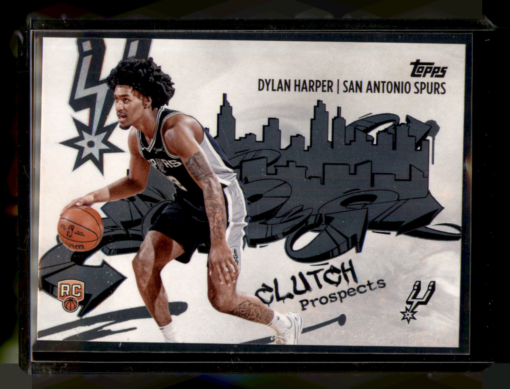 2025 Topps 2025-26 Topps Dylan Harper Card Clutch City Prospects