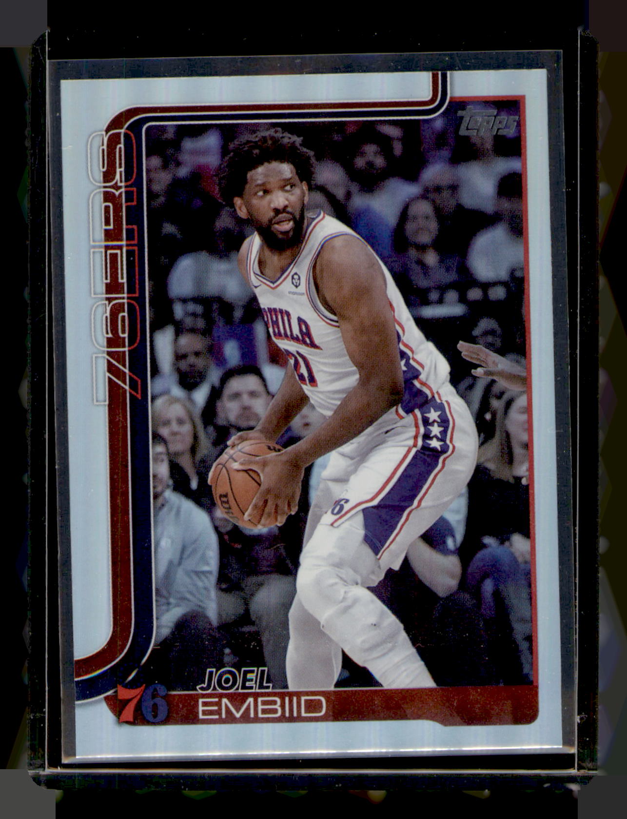 2025-26 Topps Basketball Joel Embiid Holofoil #22 Philadelphia 76ers Center