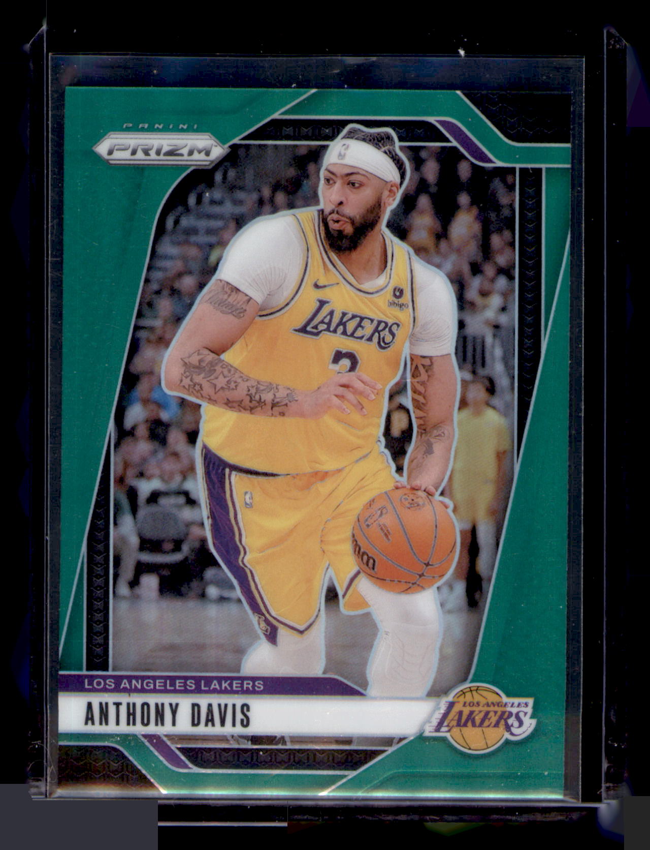 2024 Panini 2024-25 Panini Prizm Anthony Davis Card Prizms Green