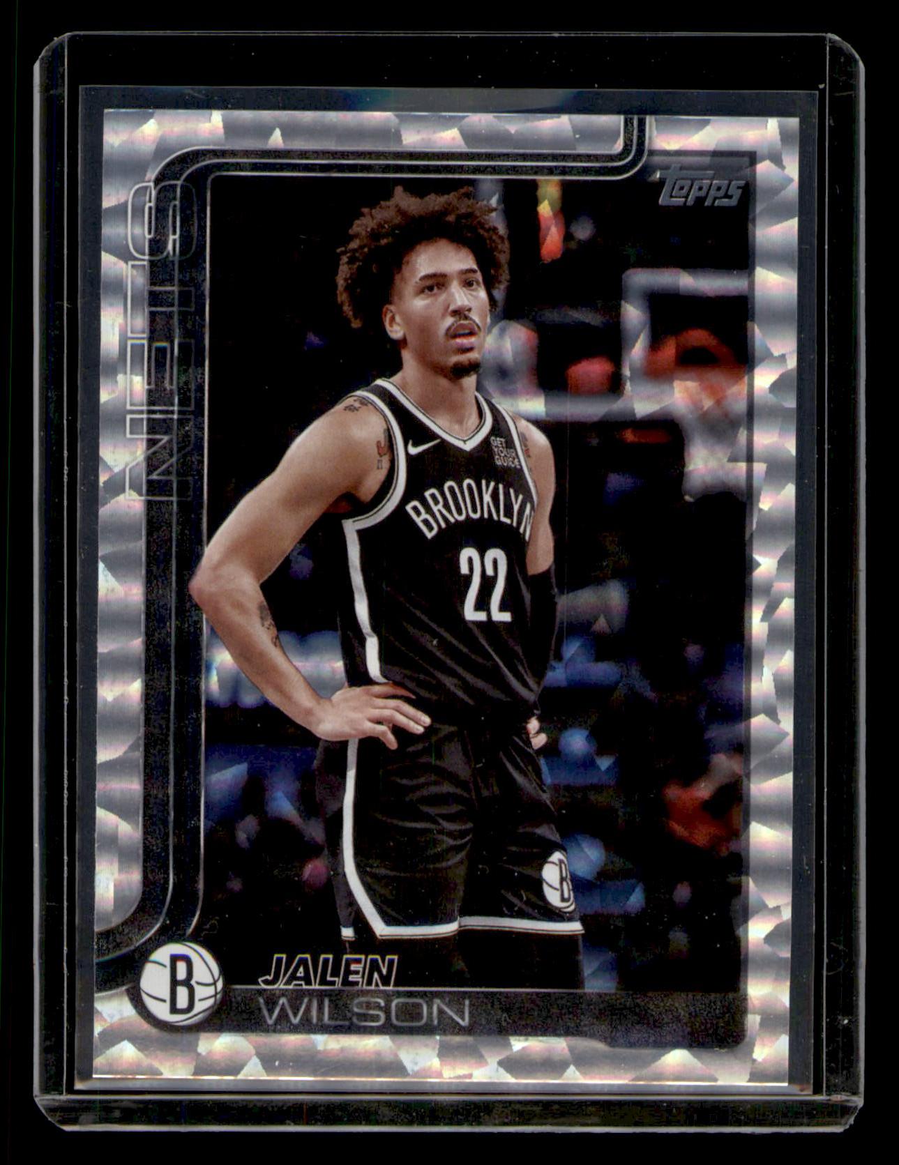 2025 Topps 2025-26 Topps Jalen Wilson Card Season Tip Off