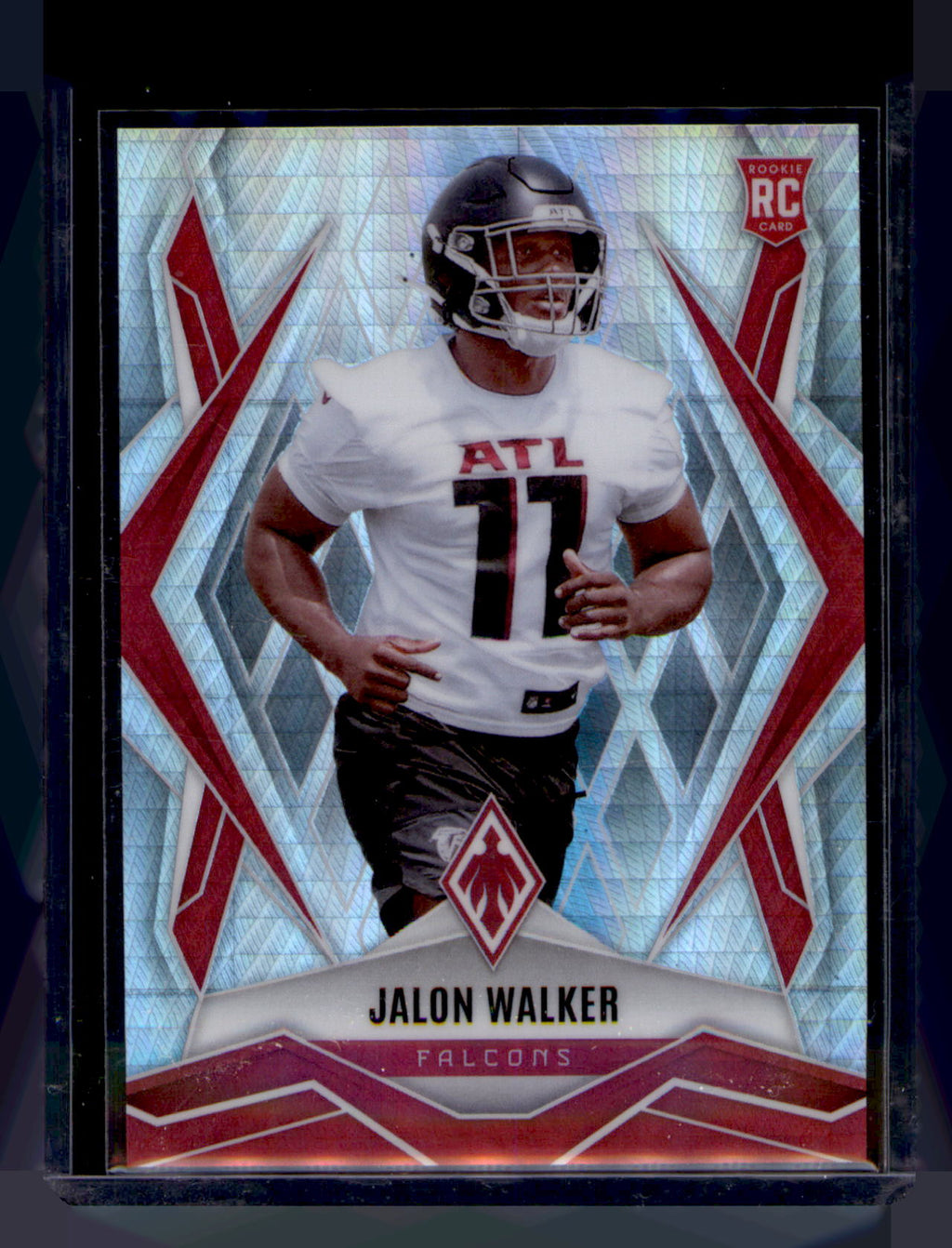 2025 Panini Phoenix Jalon Walker Rookie Card Silver Prizm #193 Falcons Georgia