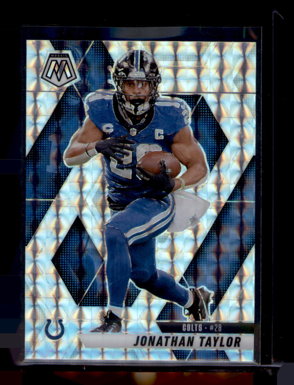 2025 Panini Mosaic Jonathan Taylor Silver Prizm CARD #235 Colts