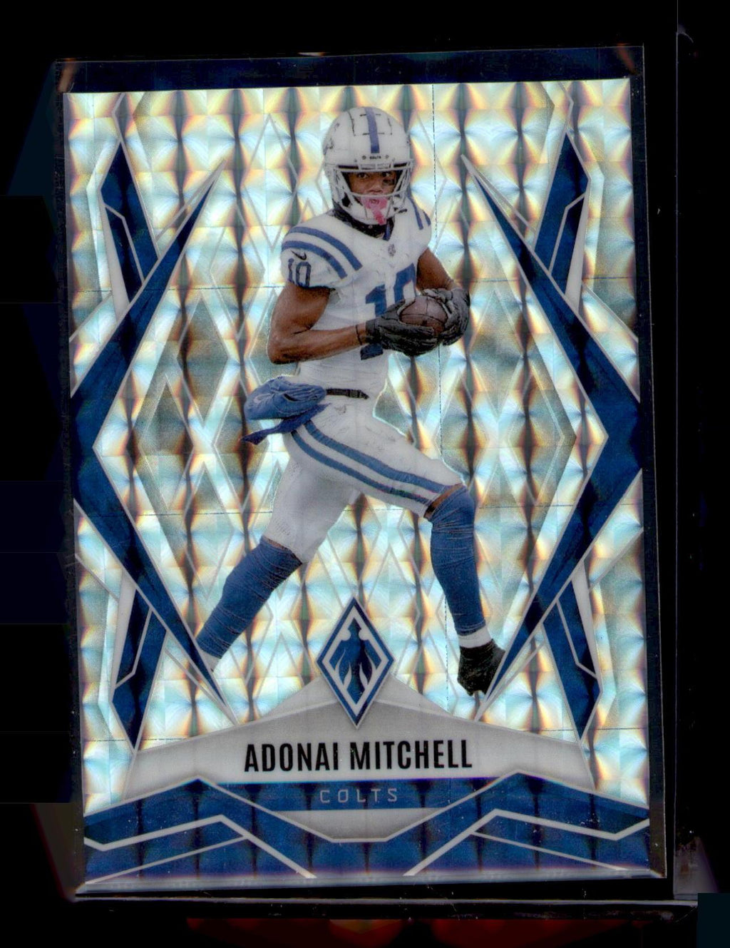 2025 Panini Phoenix Adonai Mitchell Silver Prizm Refractor CARD #53 Colts