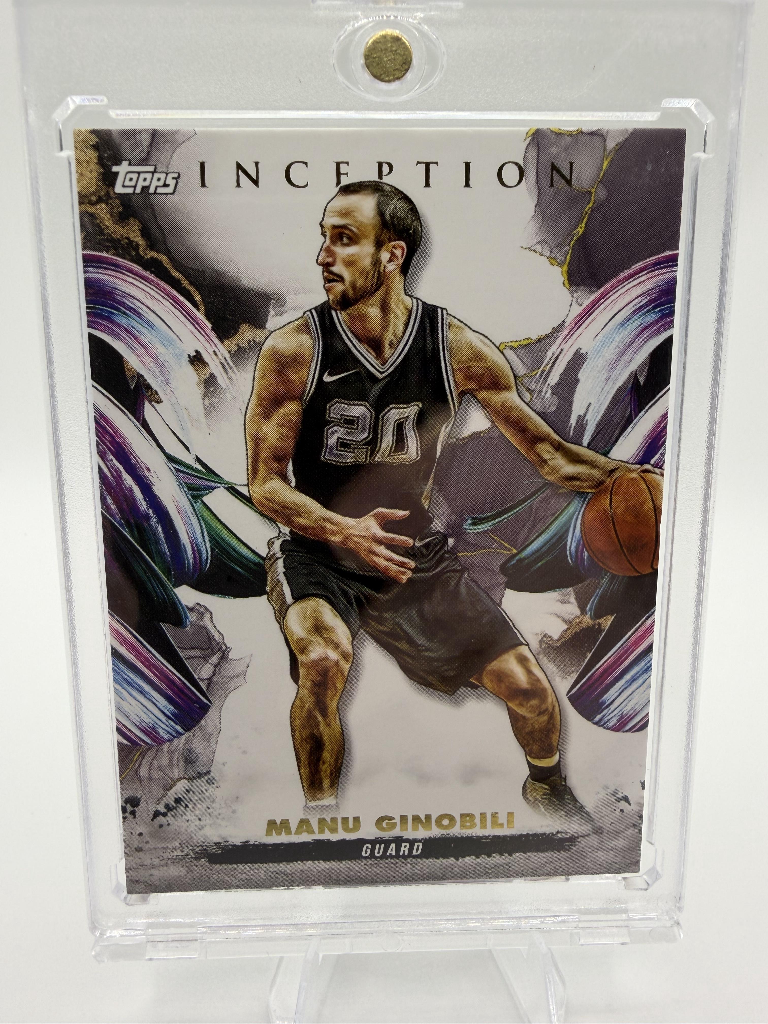 2024-25 Topps Inception Basketball Manu Ginobili card #96 Spurs Legend