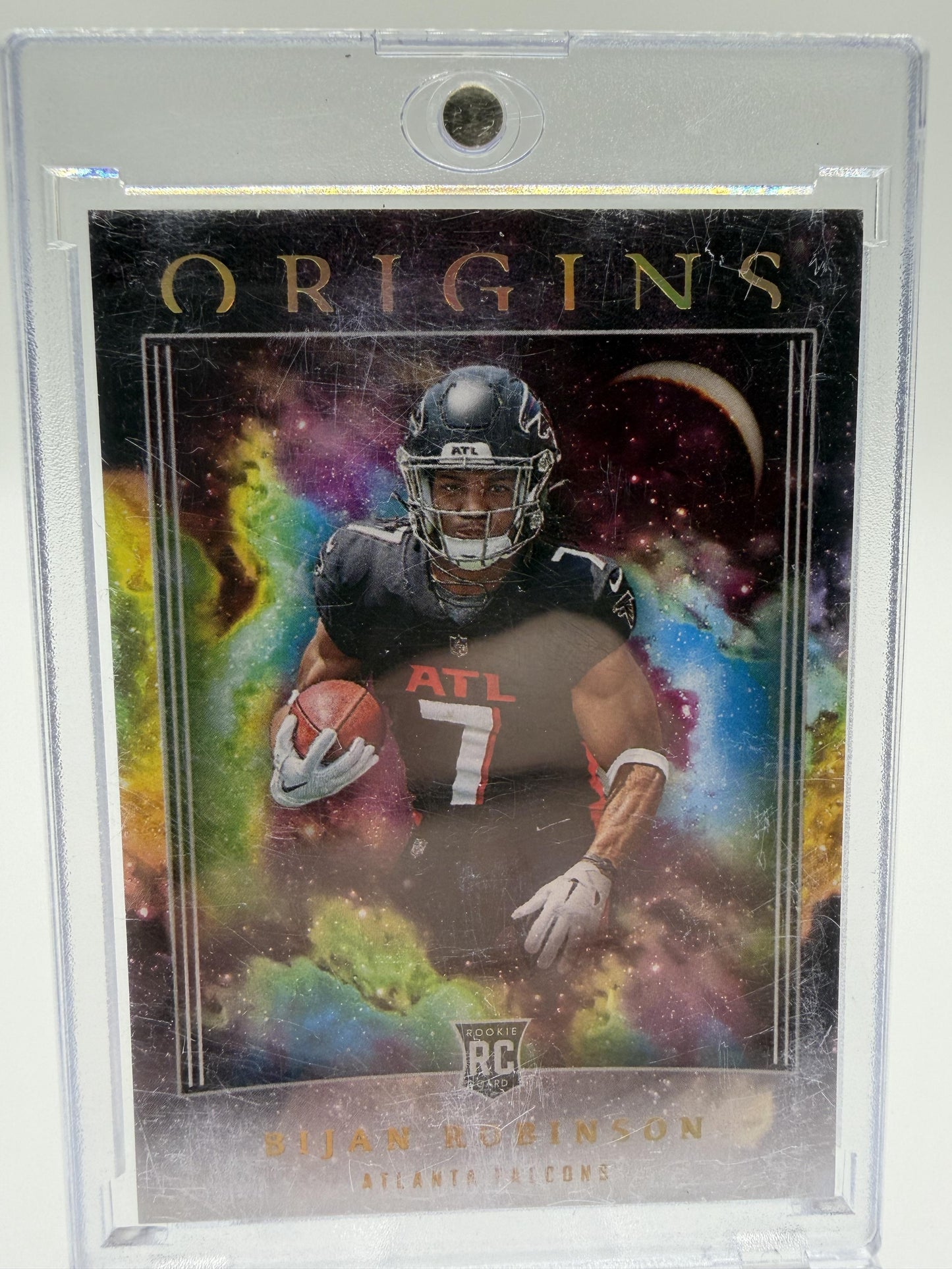 2023 Panini Origins Bijan Robinson Falcons RC Rookie Card #107