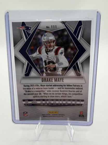2025 Panini Phoenix Drake Maye New England Patriots  #111