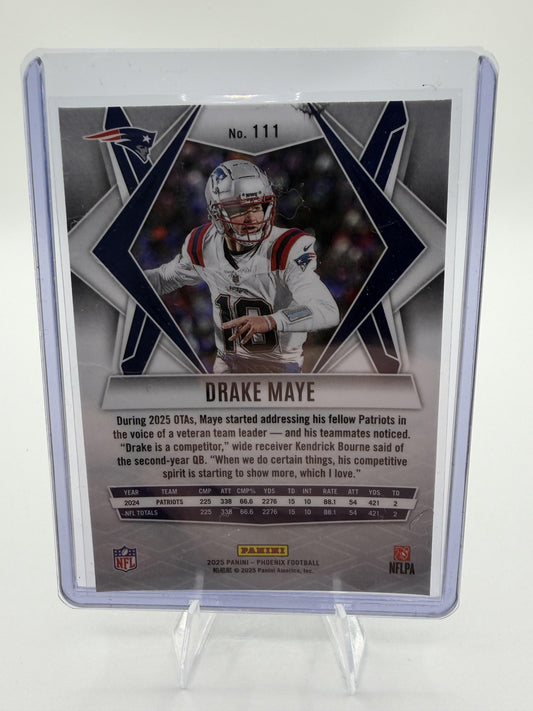 2025 Panini Phoenix Drake Maye New England Patriots  #111