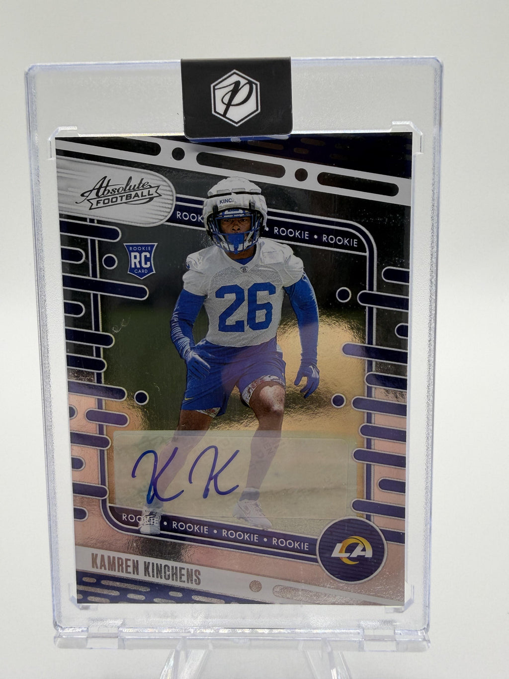 2024 Panini Absolute Kamren Kinchens ROOKIE AUTO Card #175 RC Los Angeles Rams