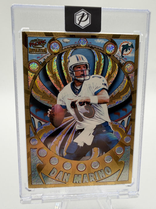 1997 Pacific Revolution Dan Marino Card #73 Miami Dolphins HOF Gold Legends